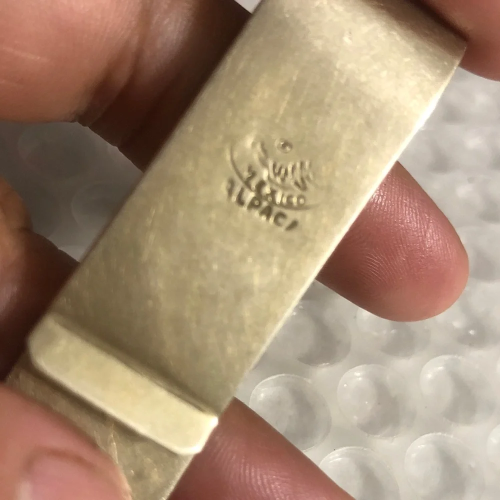 Vintage-Inspired Gold and Silver Money Clip